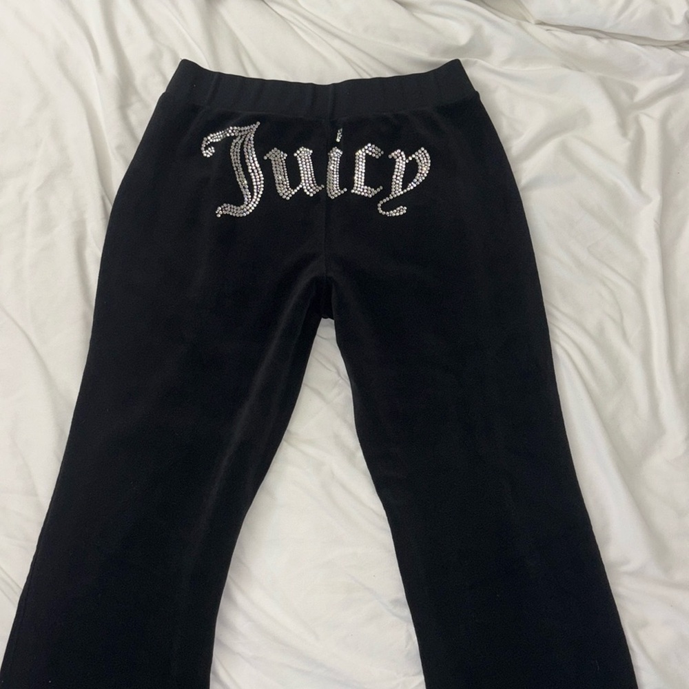 Juicy couture, OG big bling velour track pants